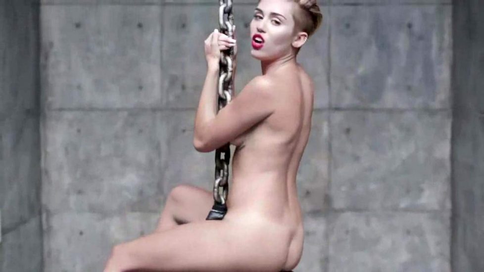 Uncensored wrecking ball miley cyrus nude