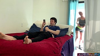 Cupid reccomend caught masturbating watching porn threesome creampies