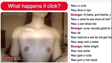 Cutie shows everything omegle