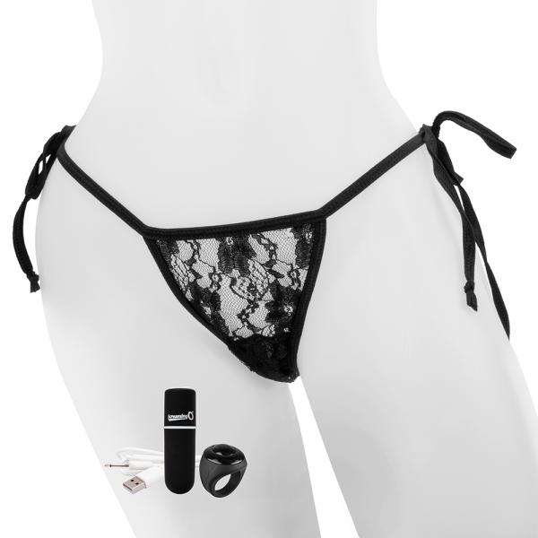 best of Gift black thongs mounted penis small