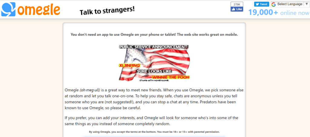 Missy reccomend able omegle gets ditched friends part