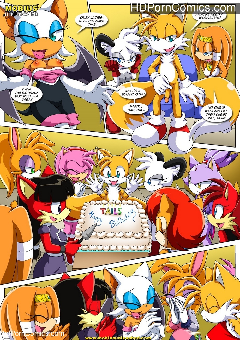 Happy birthday tails