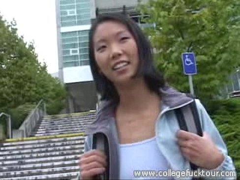 Goldfinger reccomend asian college student fucked white cock