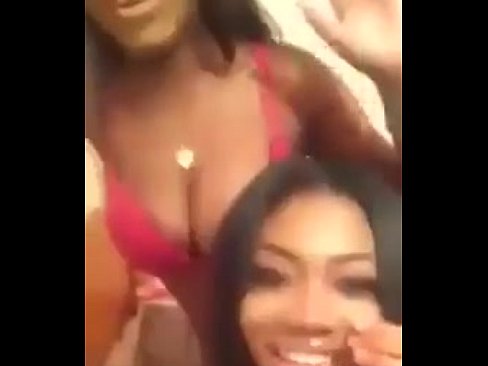 Ebony stripper eating pussy