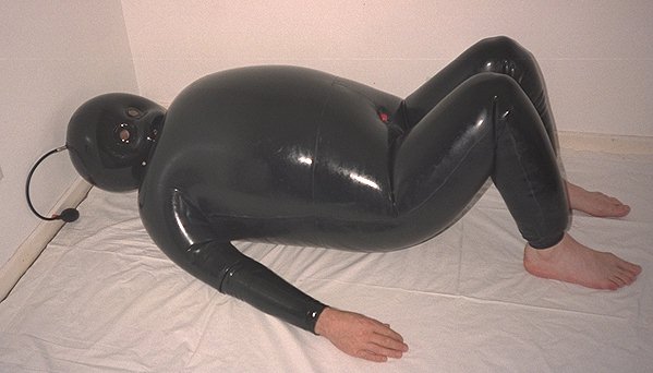 Martian reccomend latex inflatable suit