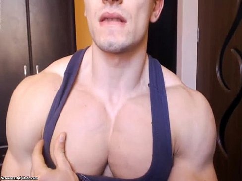 Rosebud reccomend sexy stud flexing biceps chest