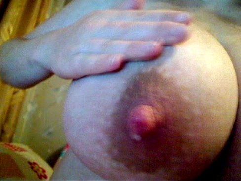 Huge milk swollen tits