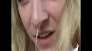 best of Out nose drips cum
